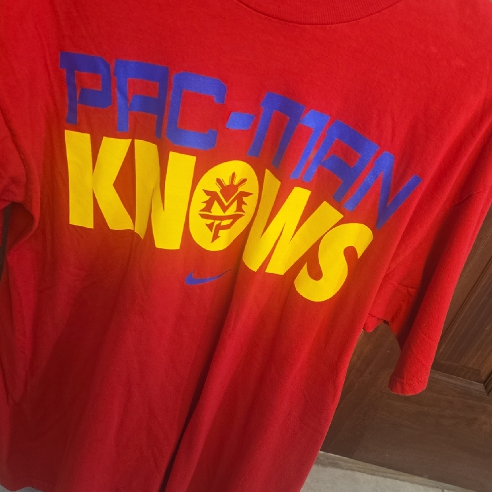 Nike Red Pac-Man Graphic Tee